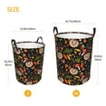thumbnail image 2 of Lsque Owl And Leaves pattern Laundry Hamper Basket, Tall Woven Rope Hamper Basket for Clothes, Lightweight Storage Basket, Collapsible Waterproof-Medium, 2 of 8