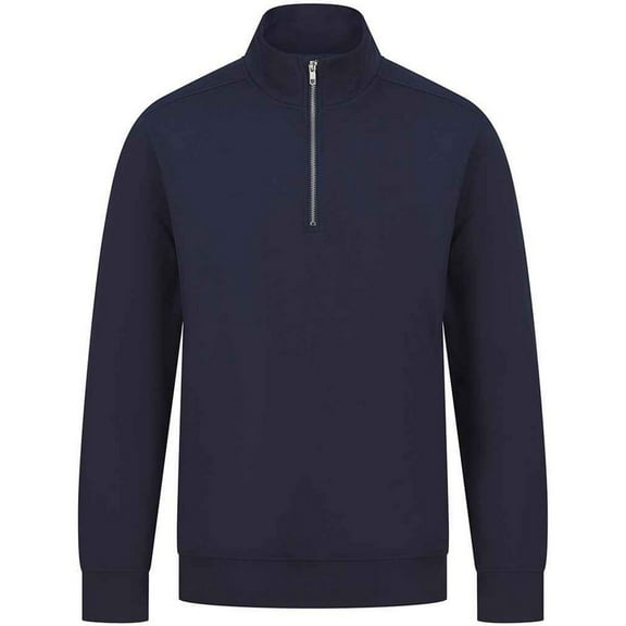 Henbury Adult Sustainable Quarter Zip Sweatshirt