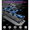 thumbnail image 6 of Slim Fit Phone Case for Samsung Galaxy S23 Ultra (Not fit S23),Army Camouflage Case with Military Grade Anti-Drop Protection and Built-in Kickstand Cover for Galaxy S23 Ultra,MC Navy Blue, 6 of 7