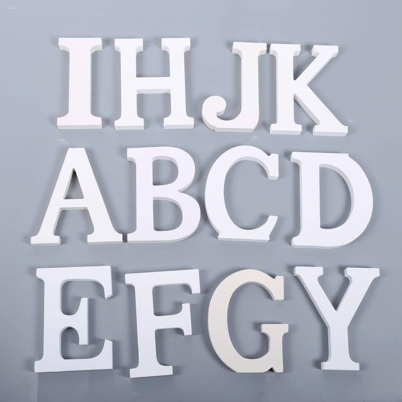 Enjoy Modern Home Decor Letters Alphabet A To Z Wooden Wall