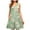 A Green, variant on Women's Summer Dresses Summer Dress for Women Women's Casual Plus-size Sleeveless Round Neck Short Floral Dress A Pink S