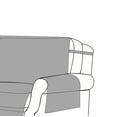 thumbnail image 5 of Barefoot Bungalow Willow Pet-Friendly Paw Guard & Furniture Cover, Reversible - Natural - Loveseat, 5 of 7