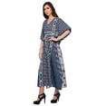 thumbnail image 5 of Moomaya Long Caftan Maxi Dress Beach Swimwear Cover Up Womens Kaftan Plus Size, 5 of 6