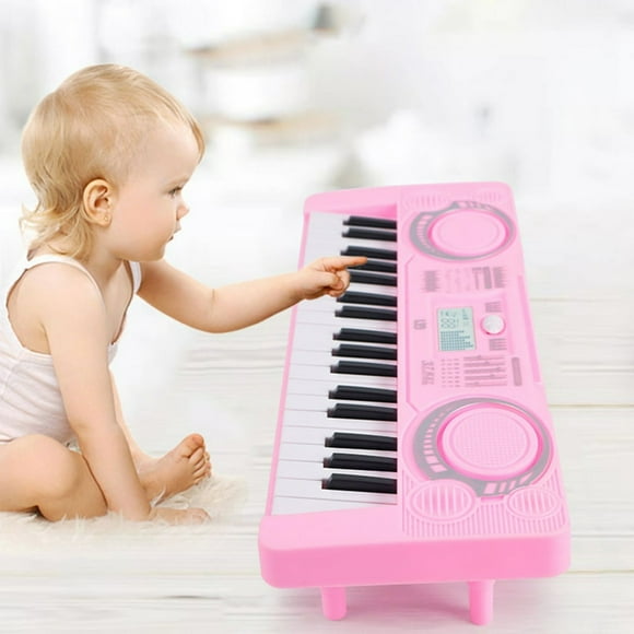 Lindbes Kids Keyboard Piano  Mini Piano Toy for Kids Music Keyboards 37 Keys Keyboard Piano Kids Multifunction Music Educational Instrument Toy Keyboard Piano for 3-8 Boys Girls