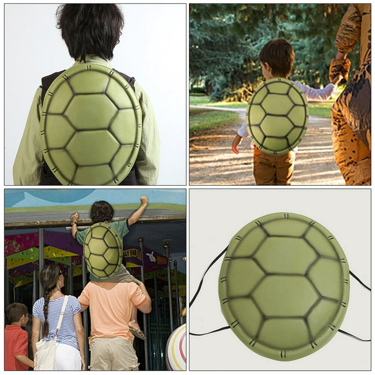 Turtle Shell Costume Ninja Halloween Turtles Cosplay Prop Toys Shells  Tortoise Backpack Kids Props Party Performance Mutant Toy - AliExpress