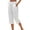 White -BY42, variant on Nestiefly Cotton Capri Pants for Women Loose Fit Straight Leg Drawstring Elastic Waist Cropped Pant Casual Summer Linen Clothes Beige S