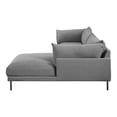 thumbnail image 3 of Moe's Home Collection Jamara Sectional Charcoal Right, 3 of 5