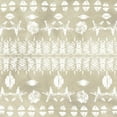 thumbnail image 2 of Vess, June Erica 26x26 Black Ornate Wood Framed with Double Matting Museum Art Print Titled - Tribal Coast III, 2 of 4