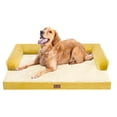 thumbnail image 1 of Cama grande para perros MEKIY, espuma viscoelástica ortopédica, 91 x 69 x 18 cm, 1 of 9