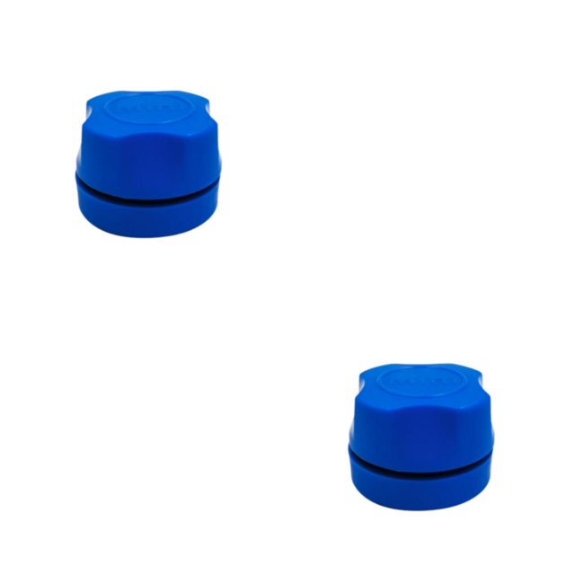 Greeniant Cepillo de doble cara, limpiaparabrisas, herramienta de limpieza, removedor de polvo de hotel multiusos, recogedor de manchas, Azul 2piezas