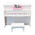 thumbnail image 4 of 6xMini Piano Con Silla Decoración BJD Para Muebles De Decoración De Casa De Muñecas 1:12, 4 of 8