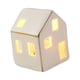 thumbnail image 1 of Figuras navideñas de cerámica, adorno de escritorio de pueblo navideño con luz LED para casa perfke Estatuilla de escritorio, 1 of 9