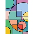 thumbnail image 4 of Jay Stanley 11x14 Black Modern Wood Framed Wall Art Titled - Abstract Circles Collection #2, 4 of 6