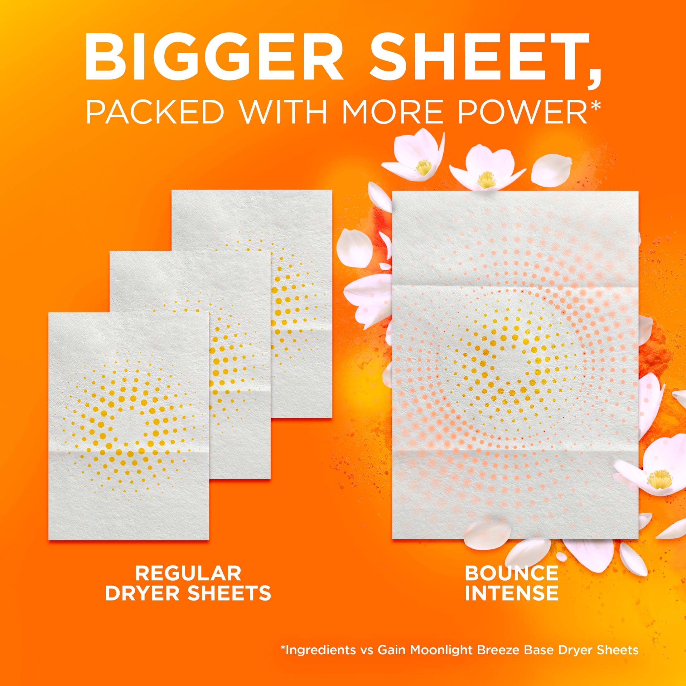Bounce Dryer Sheets, Intense Scent Boosting, Vibrant Fresh Scent, 30 Count