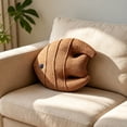 thumbnail image 5 of Summer Ocean Style Nautical Shaped Decorative Pillows Knit Fabric Fish Throw Cushions, Themed Pillows for Sofa Bedroom Beach House Decoration, Coastal Marine Home Decor, 5 of 6