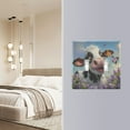 thumbnail image 5 of 2 Gang Light Switch Cover Plate Cute Cow with Butterfly Wall Plate Decorate Electrical Outlet Cover Plates 4.56”x4.48”, 5 of 8