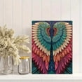 thumbnail image 2 of UXIEQU Vibrant Beaded Angel Wings Canvas Wall Art Print 15.75x11.81 Inches, 2 of 8