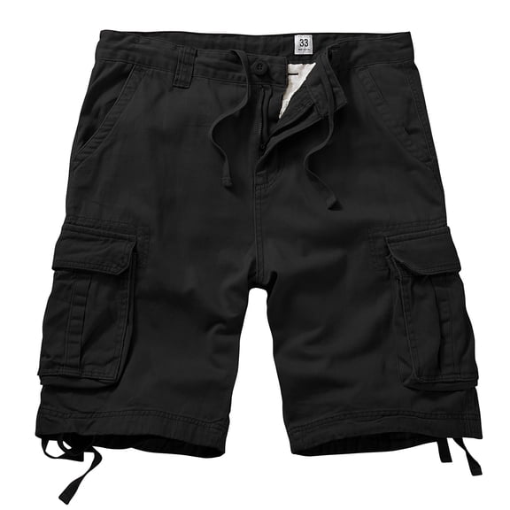 TRGPSG Women's Casual Cargo Shorts with 6 Pockets Summer Shorts,Black 12