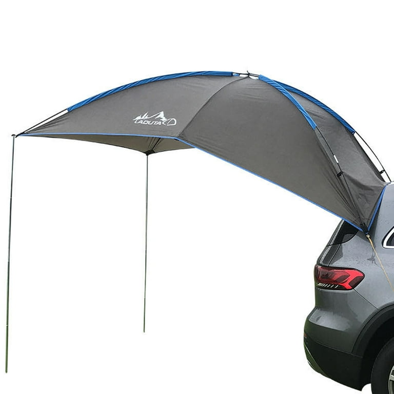 LAPUTA Waterproof Car Rear Tent Camping Shelter Outdoor Car Tent Beach Sun  Shelter Awning Shelter 