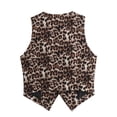 thumbnail image 4 of WAYUTE Women's Tank Tops V Neck Fashion Animal Print Sleeveless Vest Top Casual Short Cropped Camisole Tank for Daily Wear, 4 of 7