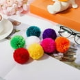 thumbnail image 6 of 20 Pcs Yarn Pom Poms for Crafts 2 Inch Acrylic Yarn Balls Fuzzy Pompoms for Christmas DIY Hats Handmade Arts Holiday Xmas Party Hanging Decorations, 6 of 7