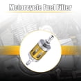 thumbnail image 2 of Unique Bargains Gold Tone 8mm Fuel Filters Engine Inline Gas Fuel Line Filter Replacement for Motorbike Dirt Bike, 2 of 6