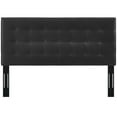 thumbnail image 4 of Modway Paisley Tufted Twin Upholstered Faux Leather Headboard in Black, 4 of 8
