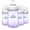 thumbnail image 2 of Biberones para bebés Philips Avent Natural Morados 9 onzas (4) paquete, 2 of 3