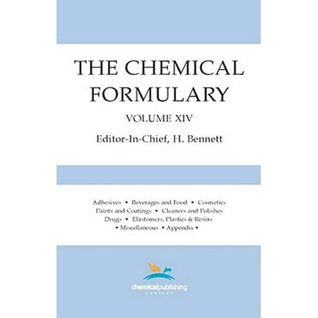 The Chemical Formulary Volume 14 Walmart Com