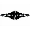 thumbnail image 3 of WOOD GATE HINGES: Western Style - (BLACK) (PAIR), 3 of 3