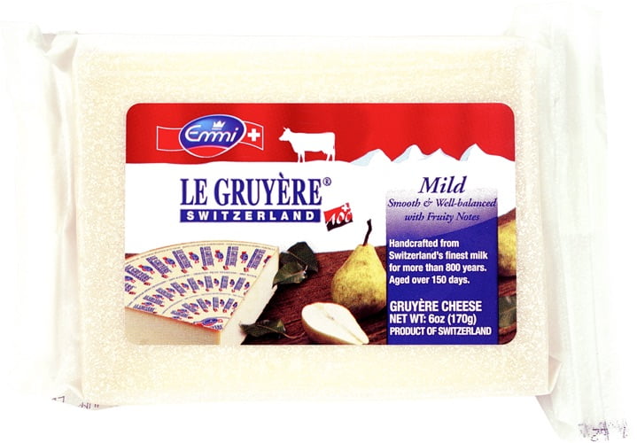 Emmi Gruyere Cheese, 6 oz