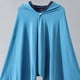 thumbnail image 4 of Poncho de Playa Refrescante con Capucha, Toalla Absorbente, Capa para Nadar, Yoga, Acampar, Hacer Ejercicio, Color Azul ., 4 of 5