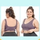 thumbnail image 4 of Sonducket Estabilidad para mujeres adultas: manténgase seguro y con productos compatibles Malla de comodidad visual transpirable lavable a Ropa interior Gris Púrpura,5XL 5XL, 4 of 6