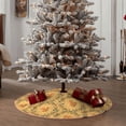 thumbnail image 4 of Sikiie Cartoon Squirrel Nativity Christmas Tree Skirt, Jesus Christian Winter Holiday Tree Mat Decoration(30-48IN), 4 of 6