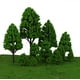 thumbnail image 2 of Modelo de arquitectura 12pcs Juguetes de Paisaje de Tren Modelo de Árboles Artificiales Plástico 1/50-1/500 Magideal Modelo de arquitectura, 2 of 7