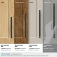 thumbnail image 3 of Amerock Balon 12-5/8 inch (320mm) Center-to-Center Oil-Rubbed Bronze Cabinet Pull, 3 of 6