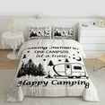 thumbnail image 2 of Homewish Teens Happy Camping 2pcs Bedding Comforter Set,Adventure Theme Twin Comforter Sets,Car Theme Breathable Bedding Set,Luxury Bedroom Decor,Reversible, 2 of 8