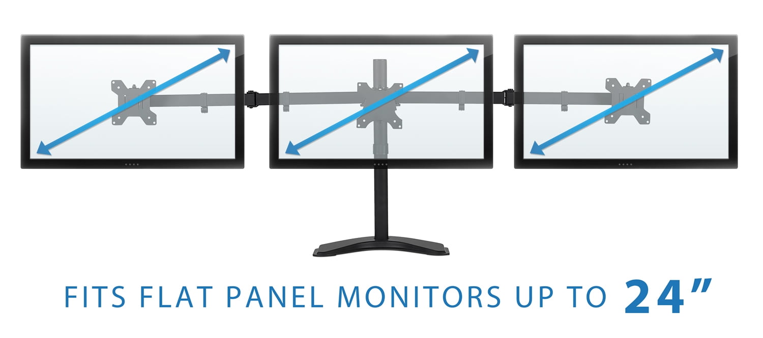Silver Mind Reader MESHMONSTA-SIL Metal Mesh Monitor Stand