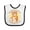White and Black, variant on Inktastic My Nonna Loves Me Beary Much Boys or Girls Baby Bib
