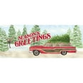 thumbnail image 3 of Reed, Tara 14x8 Black Modern Framed Museum Art Print Titled - Sleigh Bells Ring-Tree Day, 3 of 5
