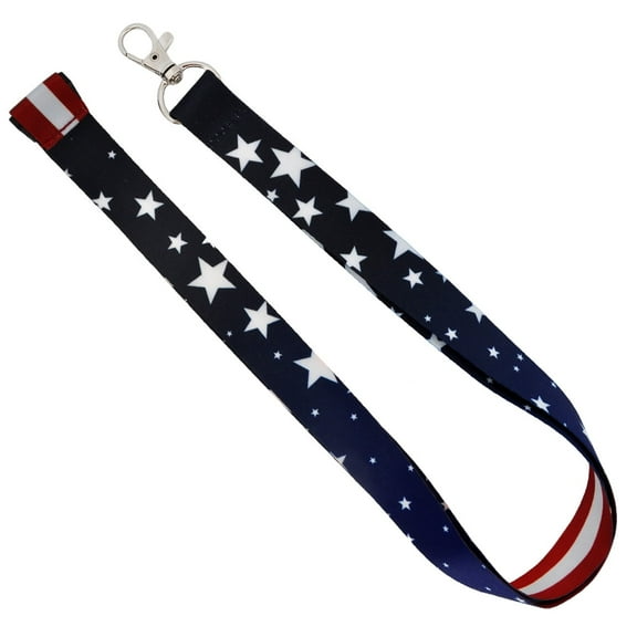 PinMart's American Flag Lanyard