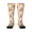 1 Black, variant on Xecao flowers and flying butterflies Print Compression Socks for Both Men And Women for Running, Travel, Flight, Nurse