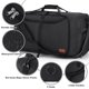 thumbnail image 4 of Bolsa de viaje VS VOGSHOW de 150 litros con compartimento para zapatos, color negro, 4 of 8