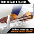 thumbnail image 4 of Mutt Tools 18oz Sheet Metal Hammer - Professional Tinners Hammer for Metal Shaping - Forged HVAC Hammer with Ergonomic Handle for Duct Work & Sheet Metal Projects, 4 of 6