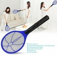 thumbnail image 4 of Toystoory Fly Swatter Electric 3-Layers Mesh Pest Repeller Bug Raqueta Inalámbrico Mango largo alimentada Repelente de insectos y plagas Azul, 4 of 6
