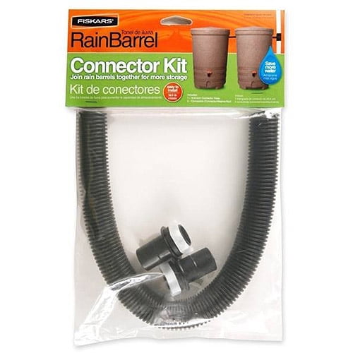 Patio, Lawn & Garden . 59606935 Fiskars Rain Barrel Connector Kit