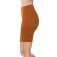 thumbnail image 2 of Zenana Women's Workout Yoga Running Compression Exercise Biker Shorts with Side Pockets, 2 of 4