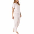thumbnail image 2 of Lucky Brand Womens 4-Piece Terry Pajama Set, 2 of 4