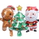 thumbnail image 2 of Globos navideños 2024 Globos de Papá Noel Hombre de jengibre Árbol de Navidad Decoración navideña Globo de película de aluminio, 2 of 5