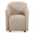 thumbnail image 1 of Moe's Home Collection DRAVA Fabric Dining Chair in Beige, 1 of 10